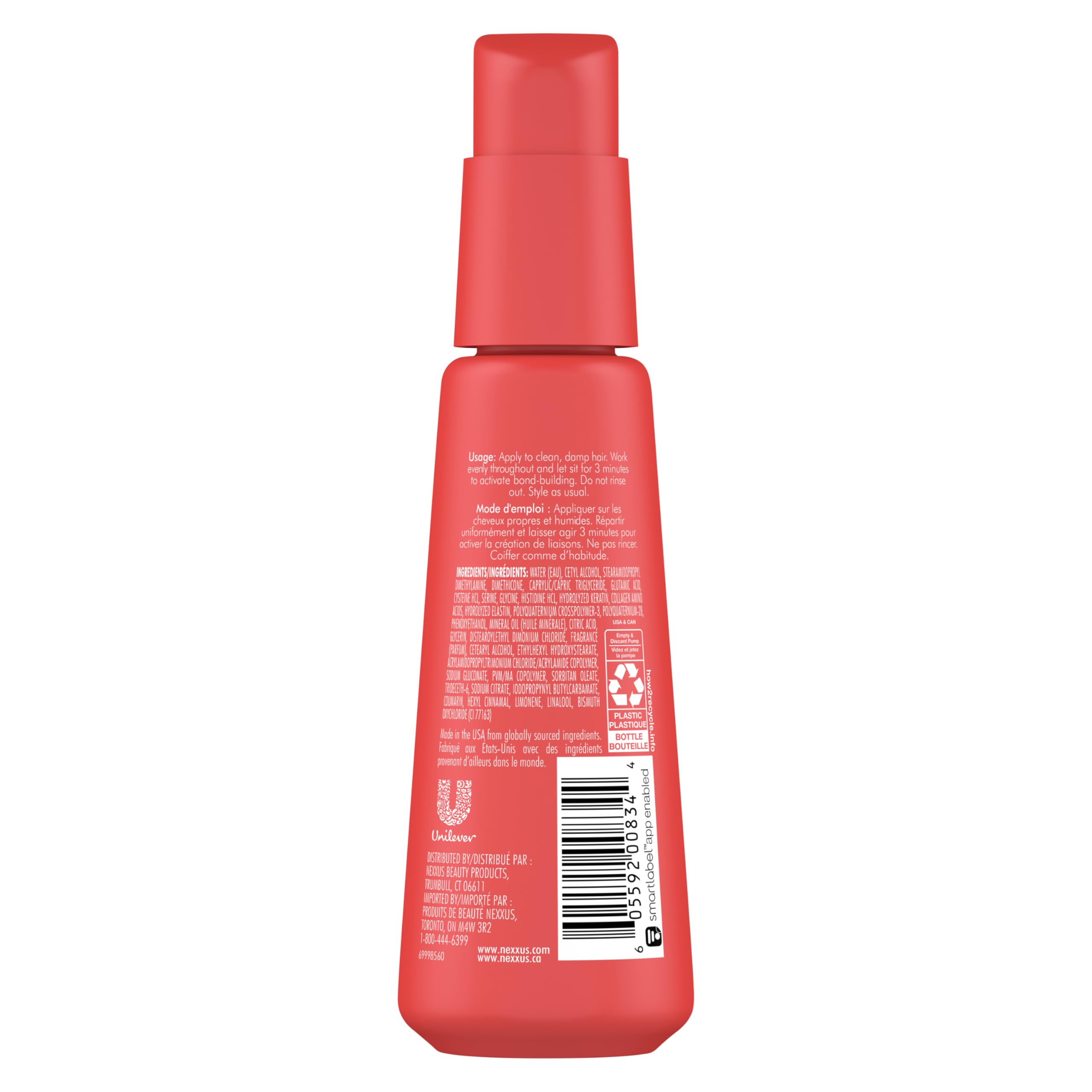 Nexxus Intense Bonding Hair Treatment with Amino Acids & Keratin Protein - Repairs Damage & Strengthens Hair (5 oz) - Perfect for Damaged, Color-Treated, or Chemically Processed Hair