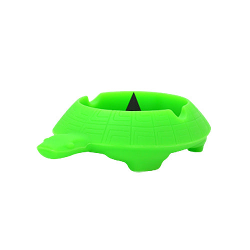 Premium Turtle-Shaped Silicone Debowler & Ashtray - Eco-Friendly, Easy to Clean - Perfect for Smoking Accessories, Herb Grinding, and Outdoor Use