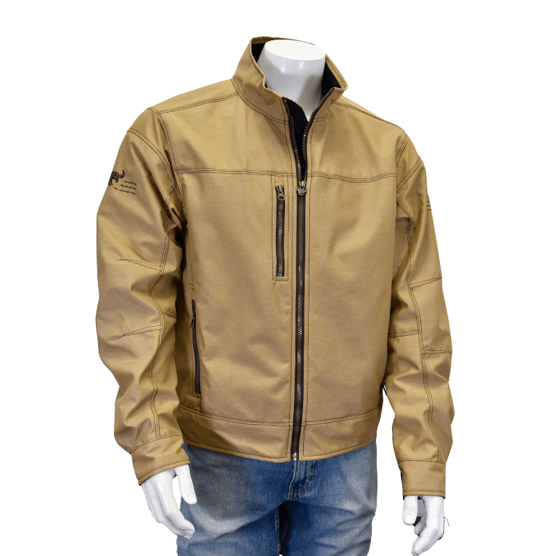 Men's Triple Barb CH Buckskin Tech Jacket - Lightweight Waterproof Windbreaker for Outdoor Hiking & Camping
