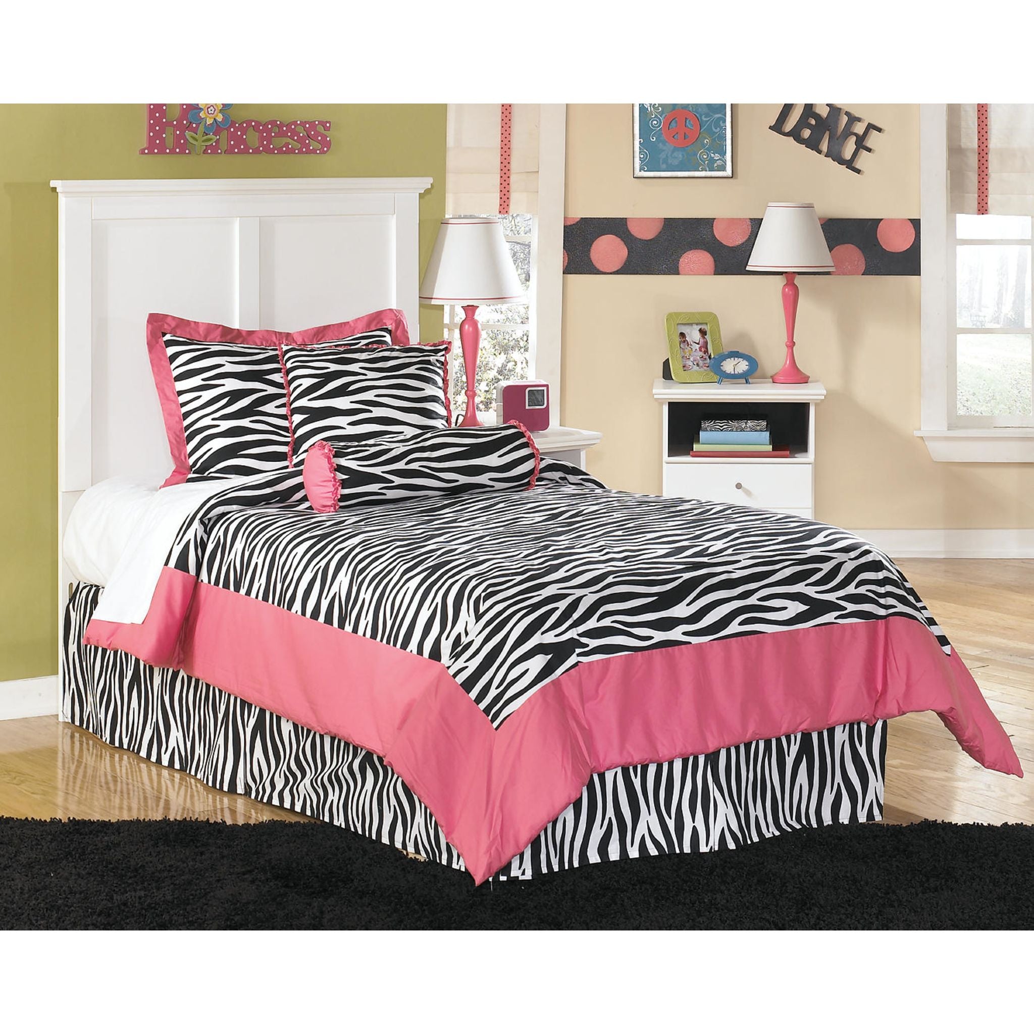 Bostwick Shoals Panel Headboard - White Queen/King Size - Modern Bedroom Furniture for Home Decor & Bedroom Upgrade