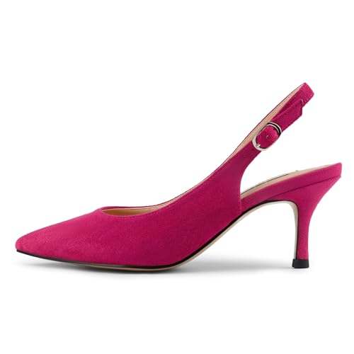 Fuchsia Suede