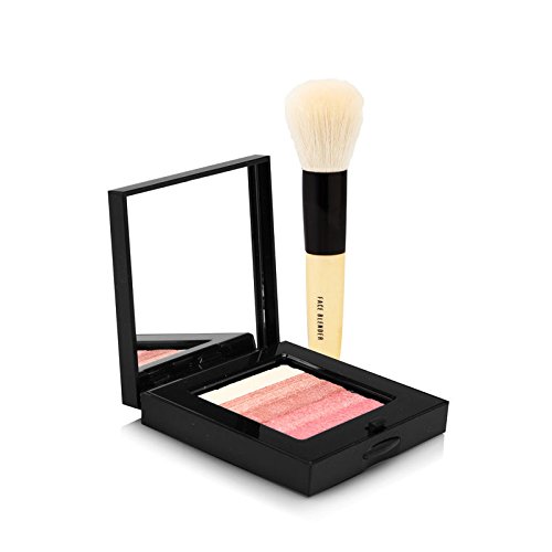 Bobbi Brown Rose Shimmer Brick Compact & Brush for Glowing Makeup