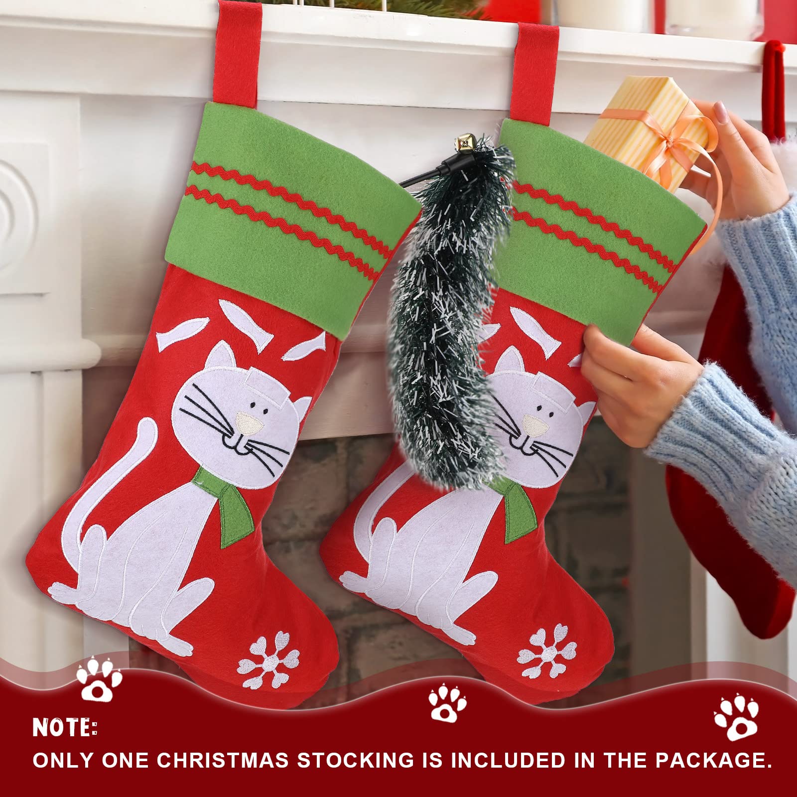 Supervitae 33-Piece Christmas Cat Stocking Toy Kit - Includes Filled Ball, Feather Teaser with Bell - Interactive Cat Toys & Gift Stuffer for Pets - Perfect for Holiday Playtime & Kitty Entertainment