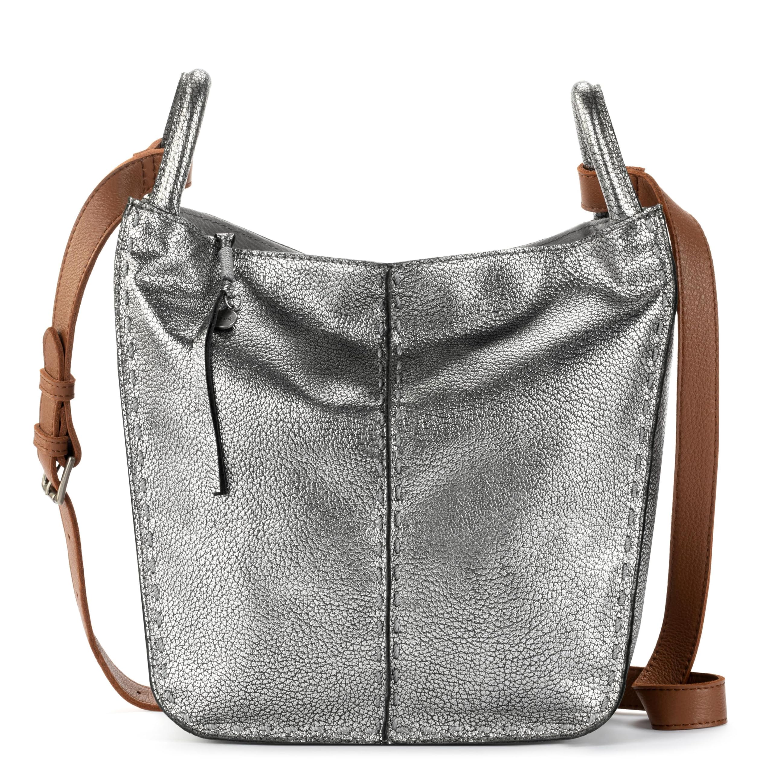 The Sak Los Feliz Crossbody Purse for Women - Genuine Leather Handbag with Adjustable Shoulder Strap - Perfect for Everyday Use, Work, Travel & Shopping - Stylish & Functional Crossbody Bag