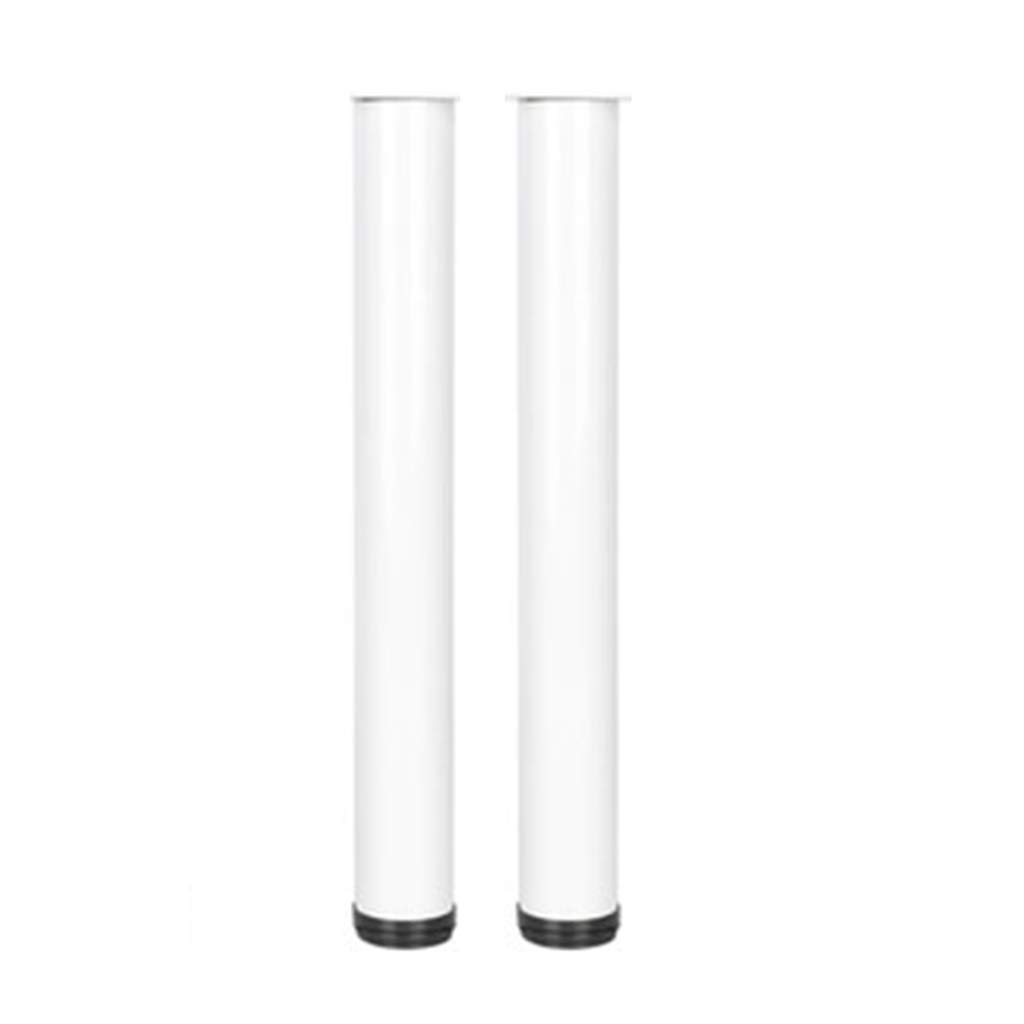 Adjustable Bar Counter Legs Set of 2 - Heavy Duty Metal Table Legs for Glass Tops, Desks, Closets, Sofas & Benches - Perfect for Home Office, Kitchen Island & DIY Furniture Projects