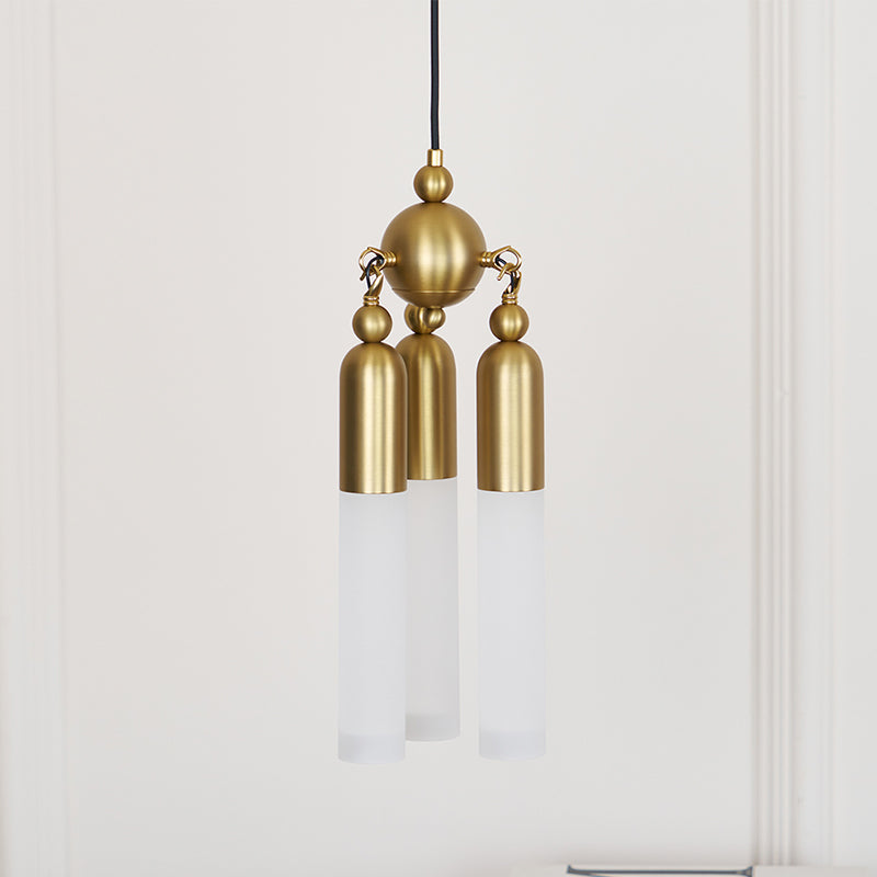 Bettany Pendant Light - Modern Glass Hanging Fixture for Dining Room, Kitchen Island & Bedroom Decor | Energy Efficient LED Lighting