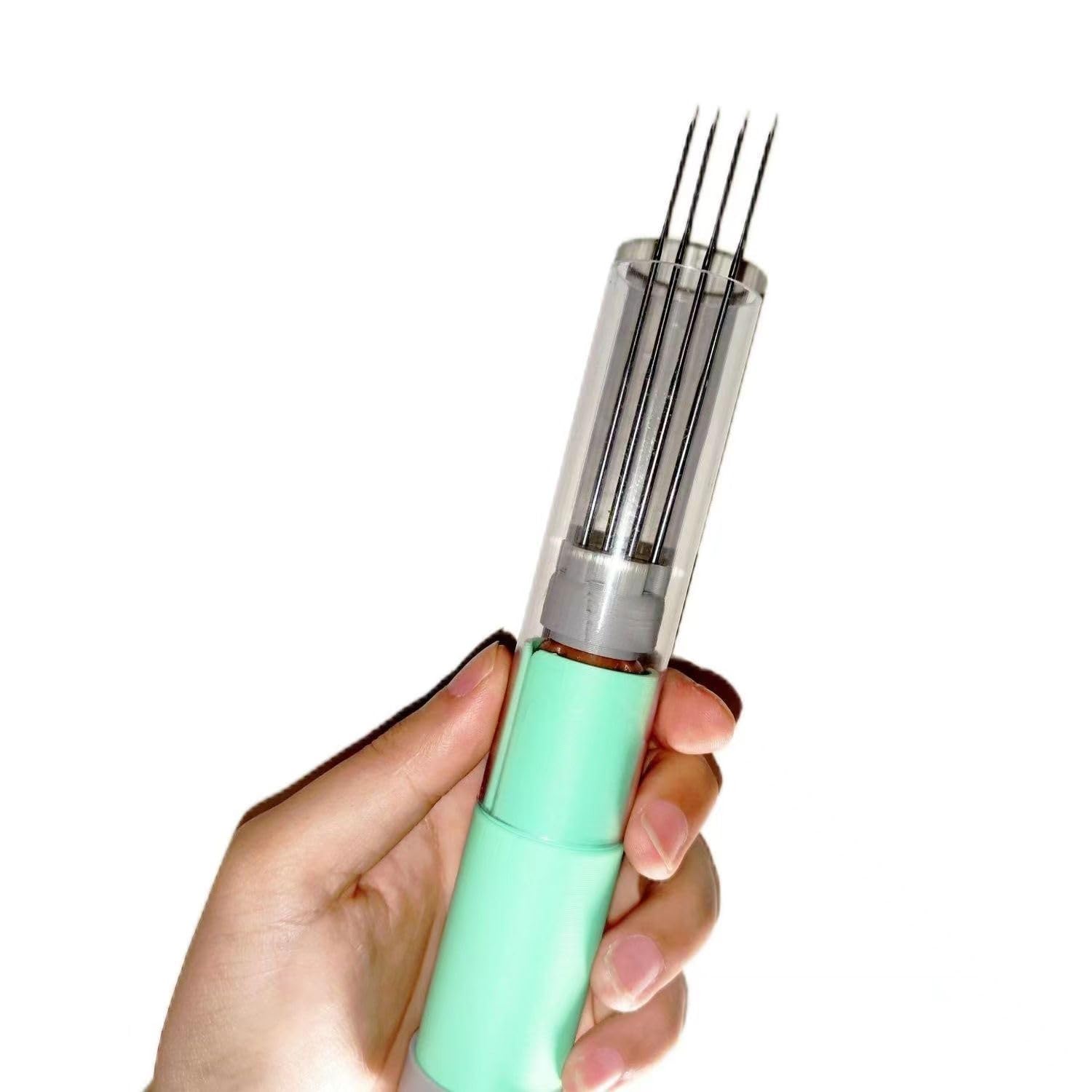 Electric Needle Felting Machine with 1-7 Needles & Speed Control - Automatic Punch Tool Kit for Wool Painting, Felted Crafts - Perfect for DIY Art Projects, Home Decor & Fiber Art Creations