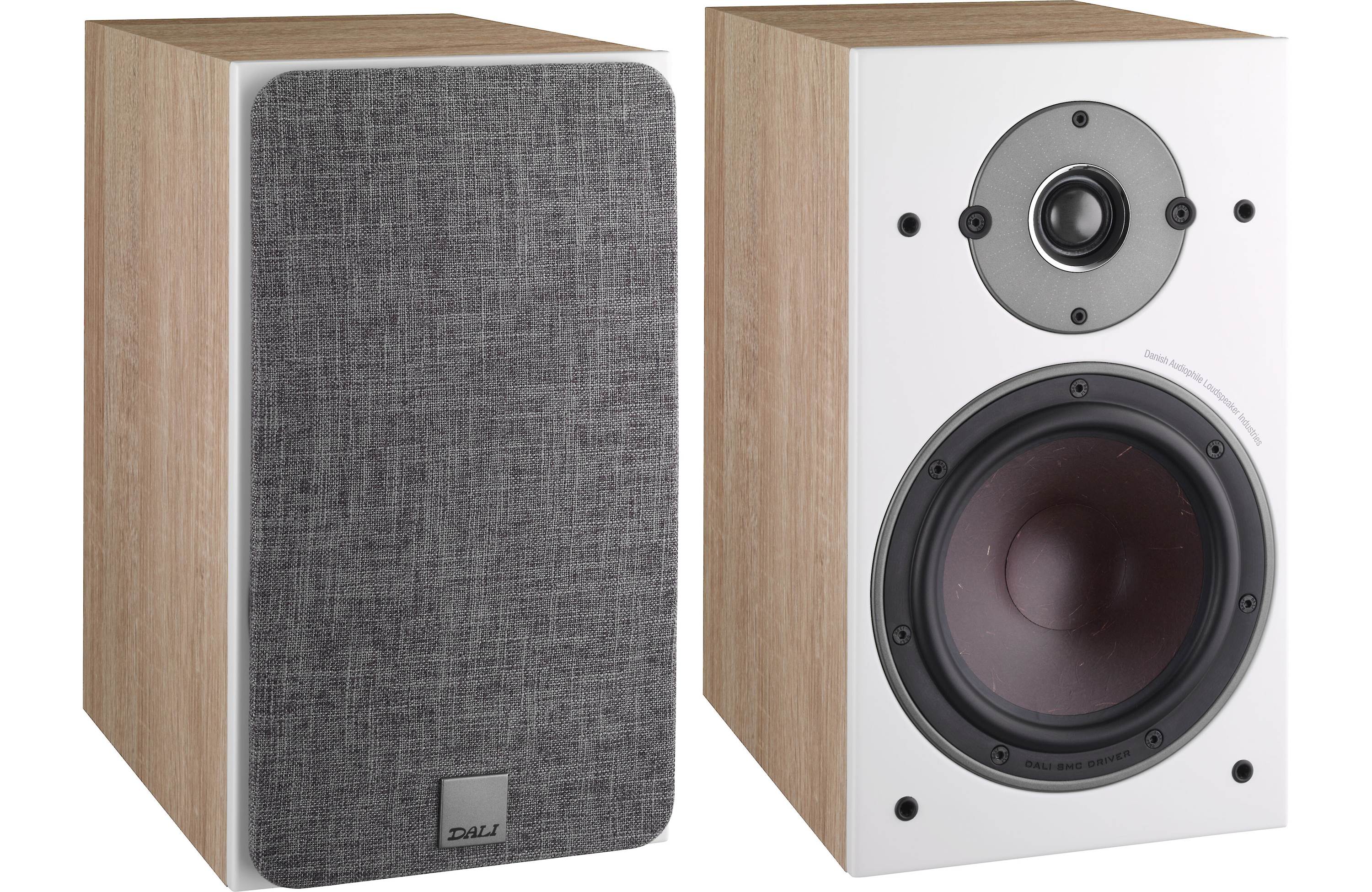 Dali Oberon 3 Bookshelf Speakers (Pair) - High-End Stand Mount Loudspeakers for Home Audio & HiFi Systems - Perfect for Living Room, Home Theater & Music Listening