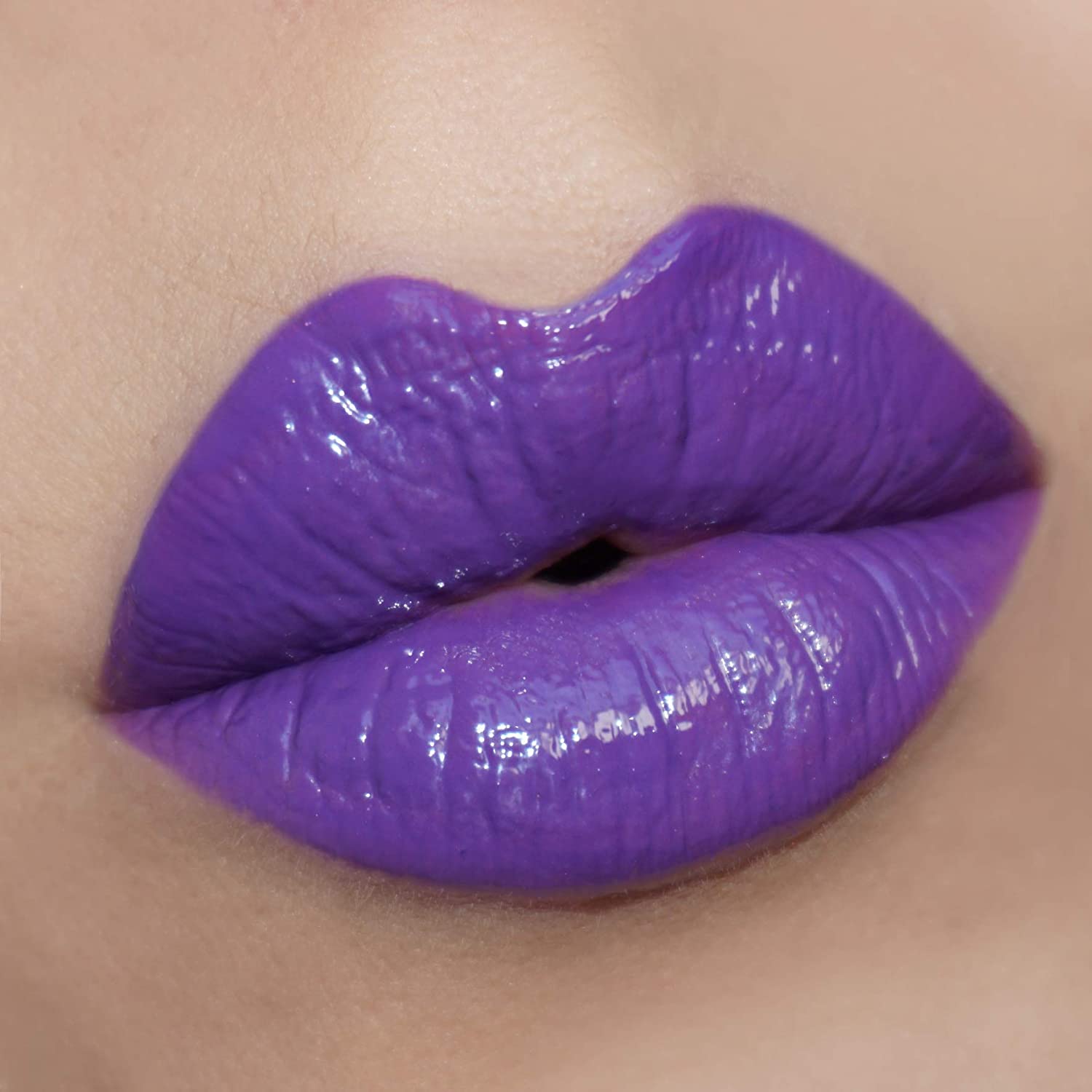Gerard Cosmetics Lighted Lip Gloss - Eggplant Shade | Hydrating & Shiny Lip Gloss with Built-in Light for Perfect Application | Ideal for Night Out, Parties, and Special Occasions