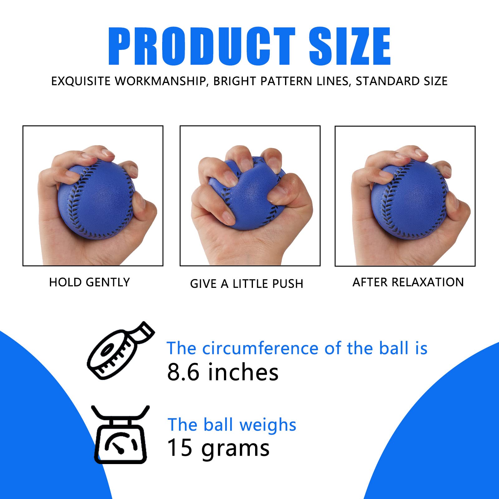 GKK 12 Pack Soft Foam Baseballs for Youth & Teen Players - Safe Training Balls for Hitting Practice, Indoor/Outdoor Games, Backyard Fun, and Baseball Drills
