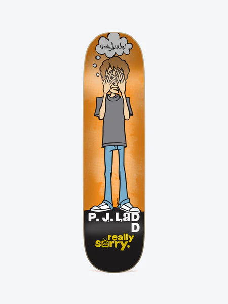 Flip Ladd Really Sorry Skateboard Deck 8.125x31.59 - Perfect for Street Skating and Tricks | Durable Maple Wood Construction