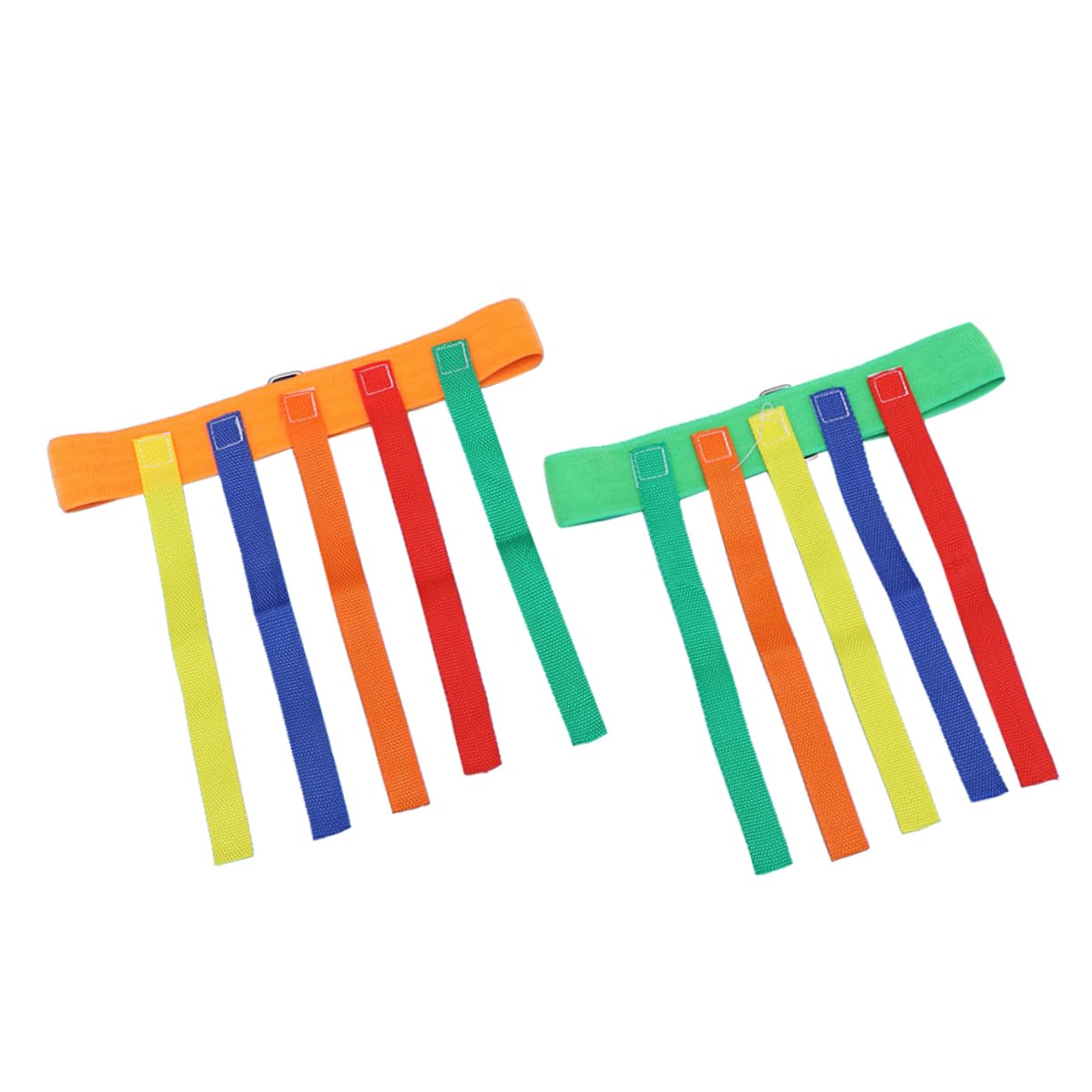 **ERINGOGO 2 Sets Kids Tail Belt Game Toy - Teamwork & Chasing Game for Children, Parent-Child Sports Training Equipment, Fun Cloth Props for Family Outdoor Activities & Indoor Play**
