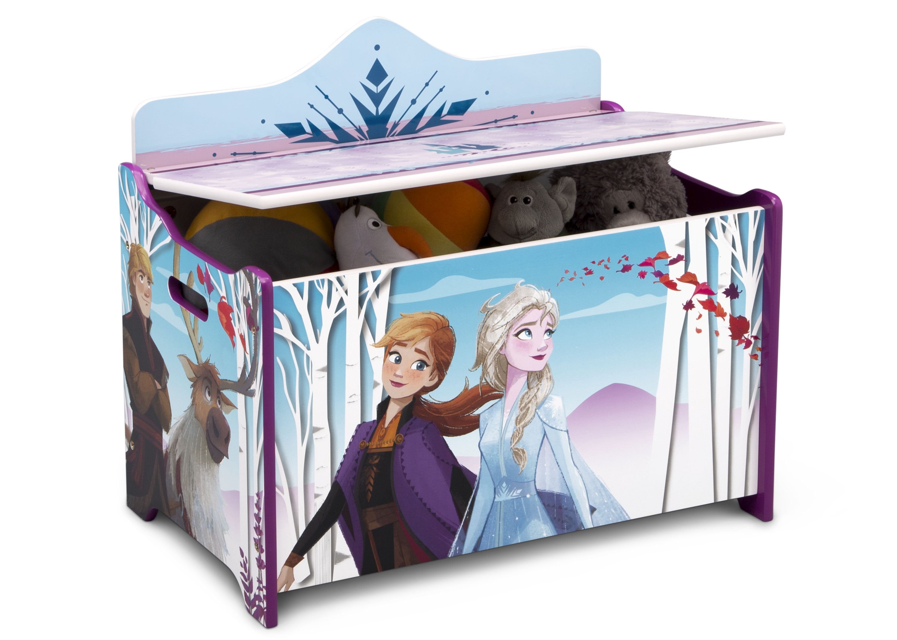 Frozen II Deluxe Toy Box Set - Disney Princess Anna & Elsa Dolls with Accessories - Perfect for Kids Birthday Gifts & Disney Movie Night Playtime