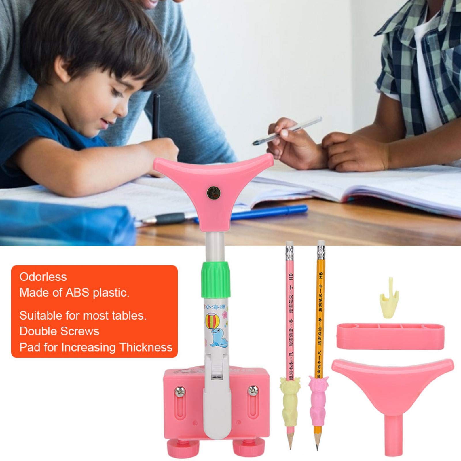 Anti-Myopia Posture Corrector for Kids - Adjustable Sitting Support Brace, Writing & Reading Orthotic Instrument - Ideal for Study Desk, Computer Work & Office Use to Improve Posture & Reduce Eye Strain