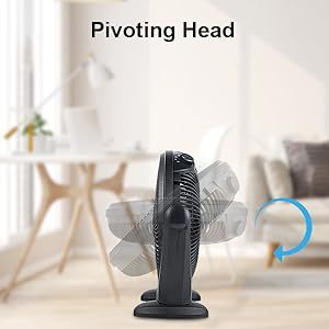 18 Inch 3 Speed Quiet Plastic Floor Fan - Indoor Outdoor Cooling for Home, Office, Commercial, Greenhouse & Patio Use - Energy Efficient Black Standing Fan