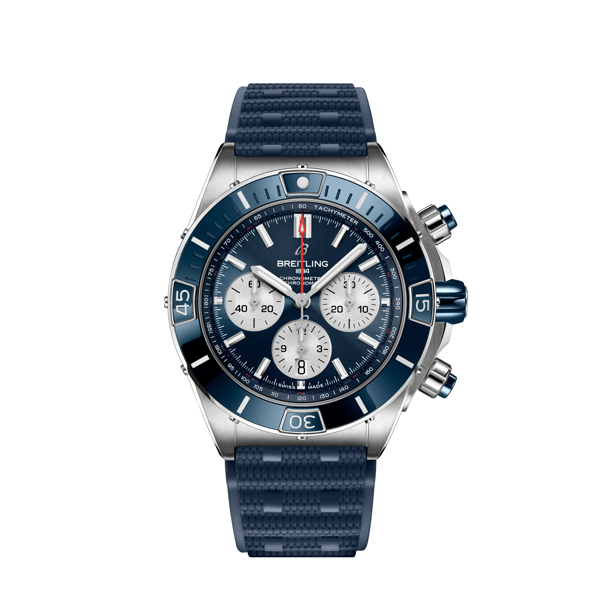 Breitling Super Chronomat B01 44mm Stainless Steel Men's Luxury Watch - Perfect for Business, Formal Events & Everyday Wear