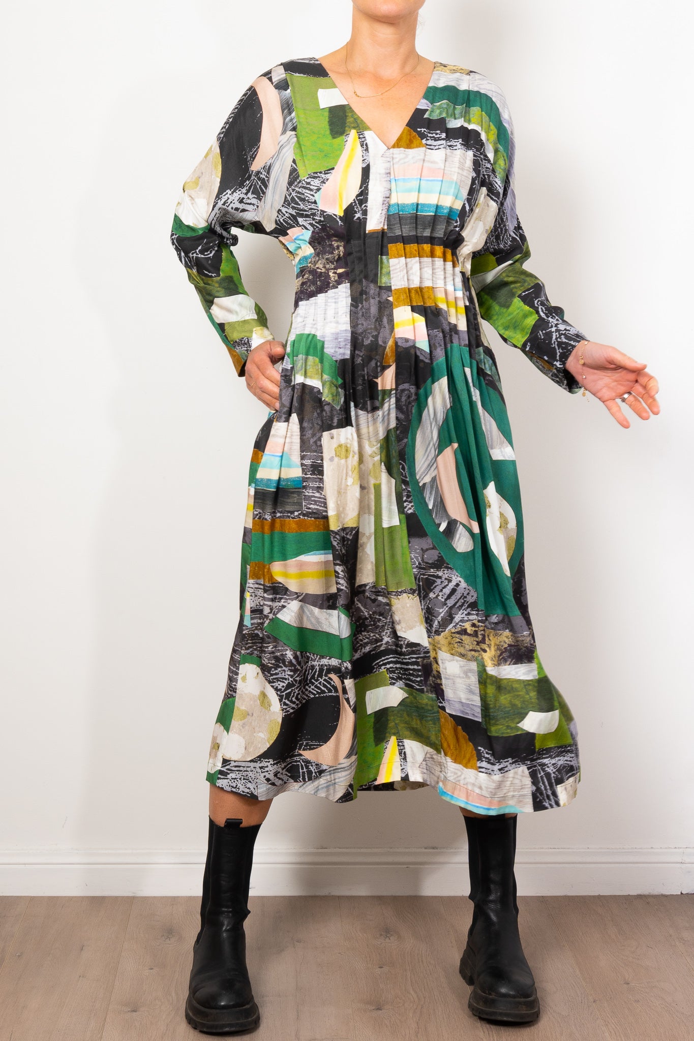 ELK Lenne Print Dress - Floral Summer Dress for Women, Casual & Party Wear, Perfect for Beach, Vacation & Date Nights