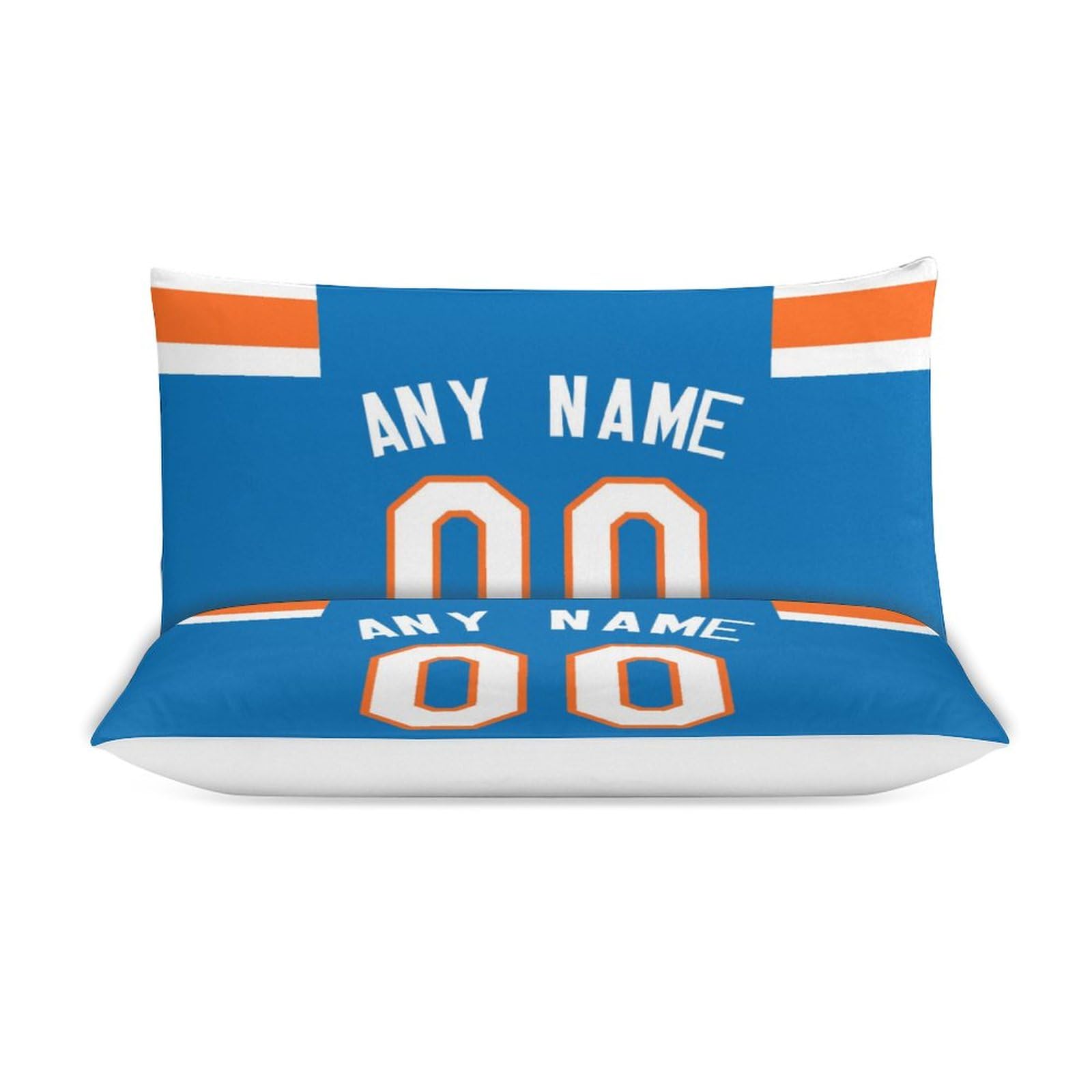 Custom Basketball Comforter Set - 3 Piece (Comforter + 2 Pillowcases) - Personalized Name & Number - Soft Lightweight Quilt Bedding for Sports Fans - Perfect for Bedroom Decor, Game Day & Gift Giving