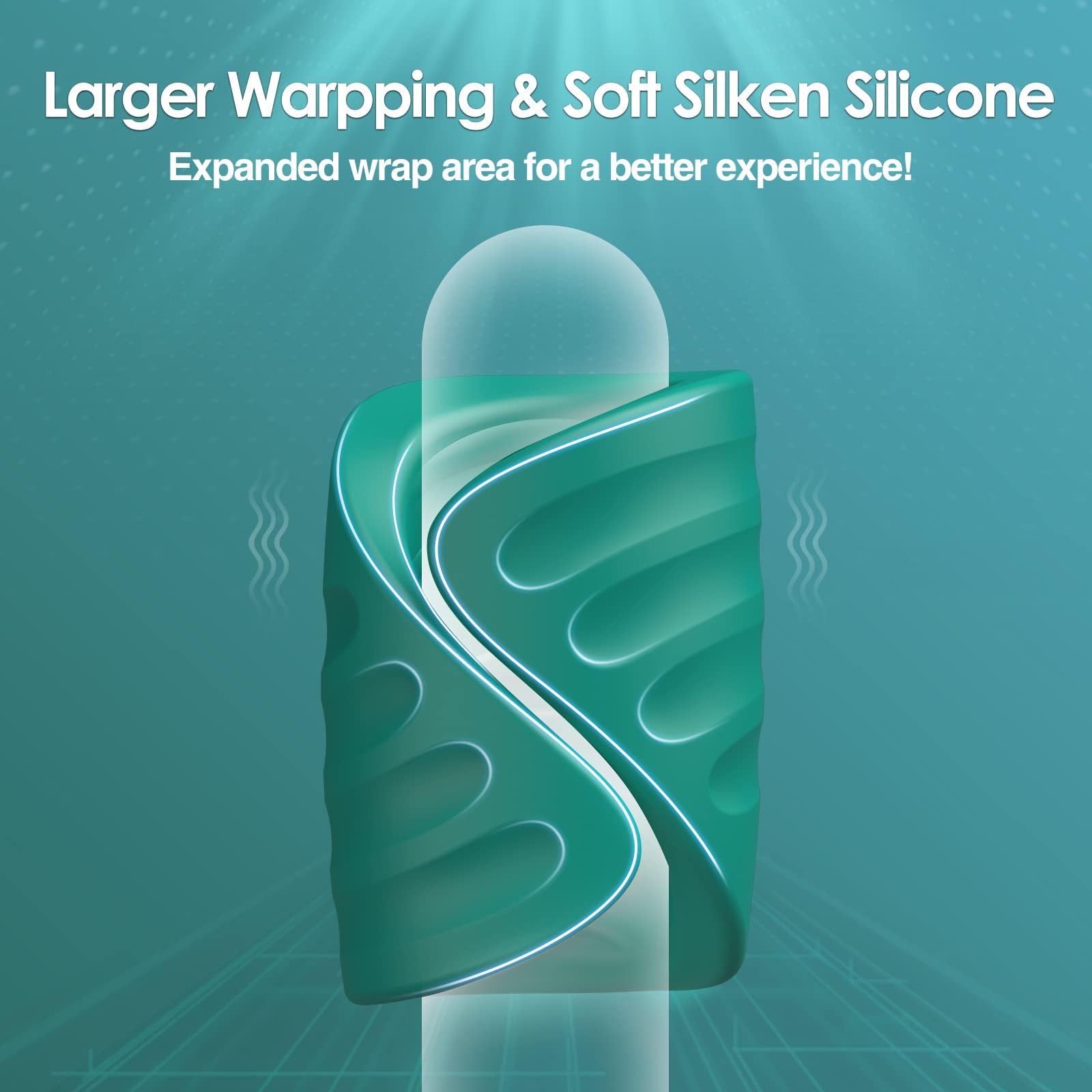 Premium Adjustable Cock Ring & Vibrating Penis Enhancer for Men - APP Controlled Male Masturbator with 9 Vibration Modes, Flexible Stroker Toy for Enhanced Pleasure - Perfect for Solo Play & Couples Intimacy
