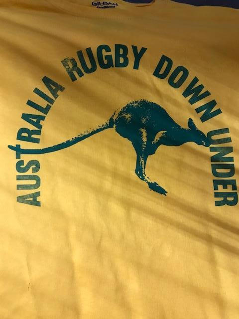Australia Rugby T-Shirt - Men's & Women's Comfortable Cotton Jersey Tee - Perfect for Rugby Games, Sports Events & Casual Wear