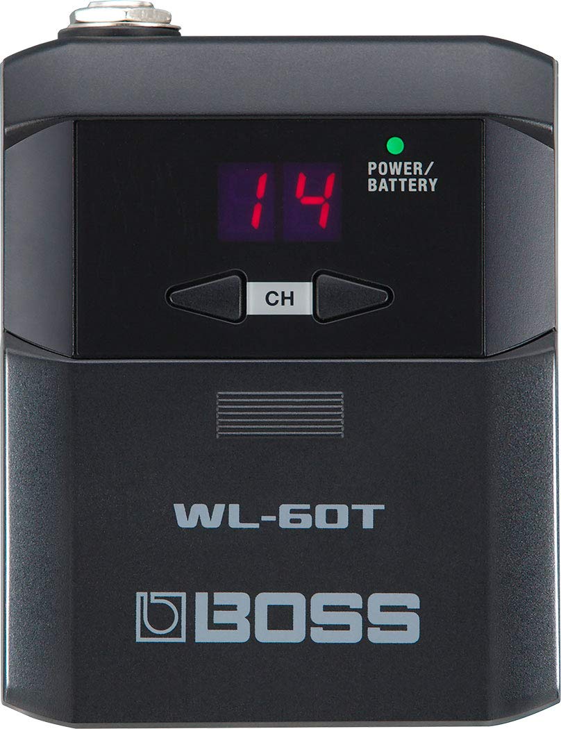 Boss WL-60 Wireless Guitar Transmitter System - Professional Grade Guitar Wireless System for Live Performance, Studio Recording & Stage Use