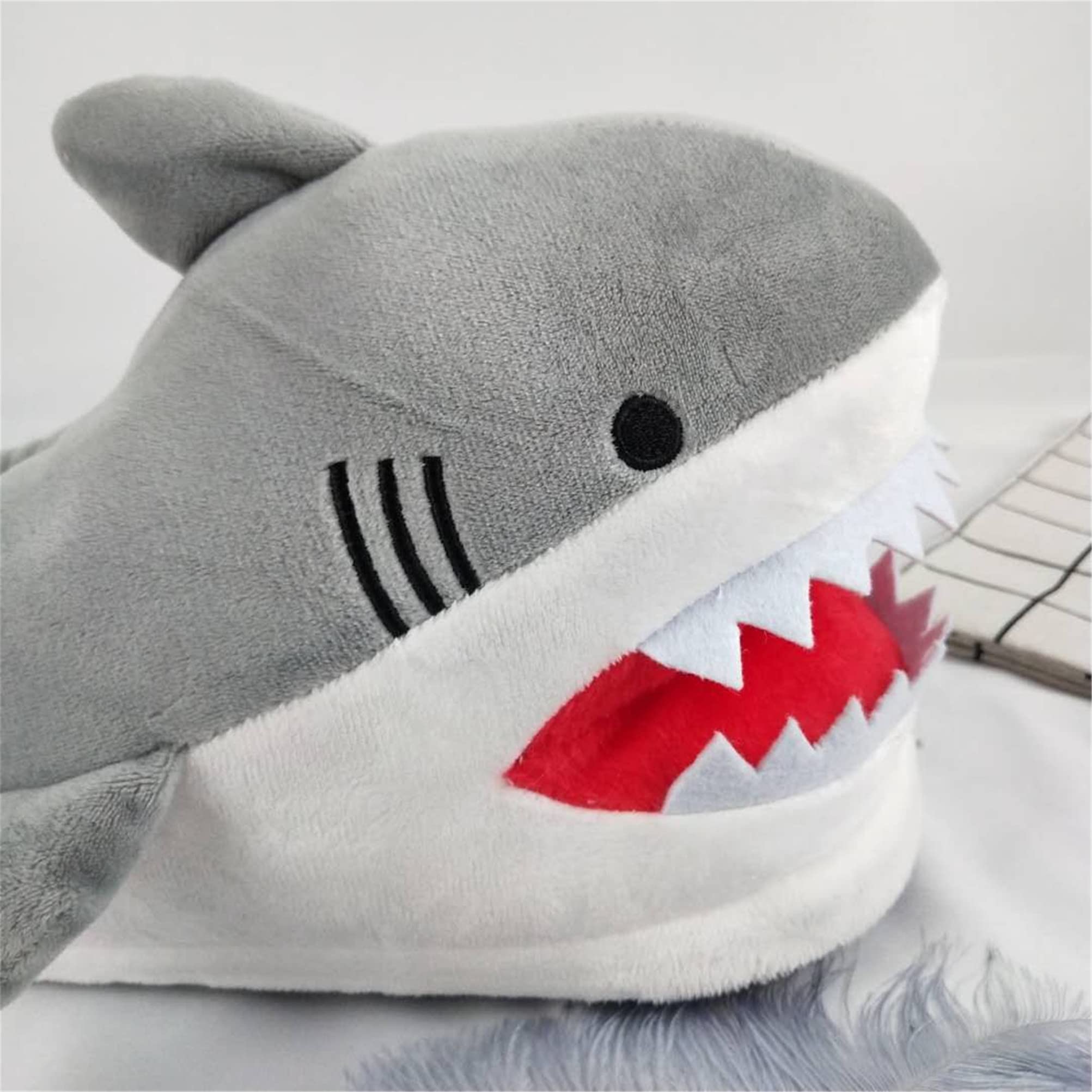 Cozy Animal Slippers for Women - Pig, Hamster & Shark Design Warm Winter House Shoes | Perfect for Indoor Comfort, Relaxing at Home & Gift Giving