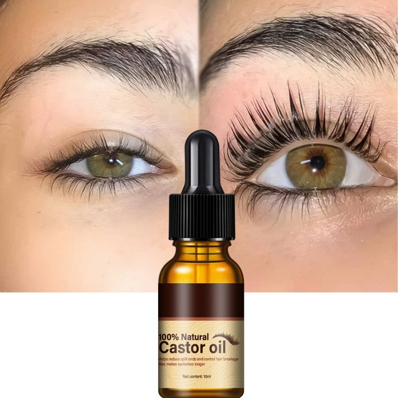 Natural Soft Eyebrow & Eyelash Growth Serum - Nourishing Root Oil for Hair Care & Moisturizing | Perfect for Daily Beauty Routine & Lash Enhancement