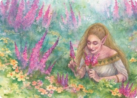 Abundant Harvest Art Card - Modern Horizons 2 MTG Art Series | Collectible Trading Card Game Accessory for Display & Gaming