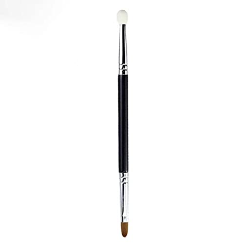 Professional Dual-End Concealer Brush Set - Mini Flat & Tapered Synthetic Bristle Brush with Sponge Blender for Under Eye, Eyebrows & Eyelids | Precision Makeup Application & Seamless Blending | Perfect for Women, Girls & Travel (Concealer + Brush Kit) | Ideal for Daily Makeup Routine, On-The-Go Touch-Ups & Professional Makeup Artists