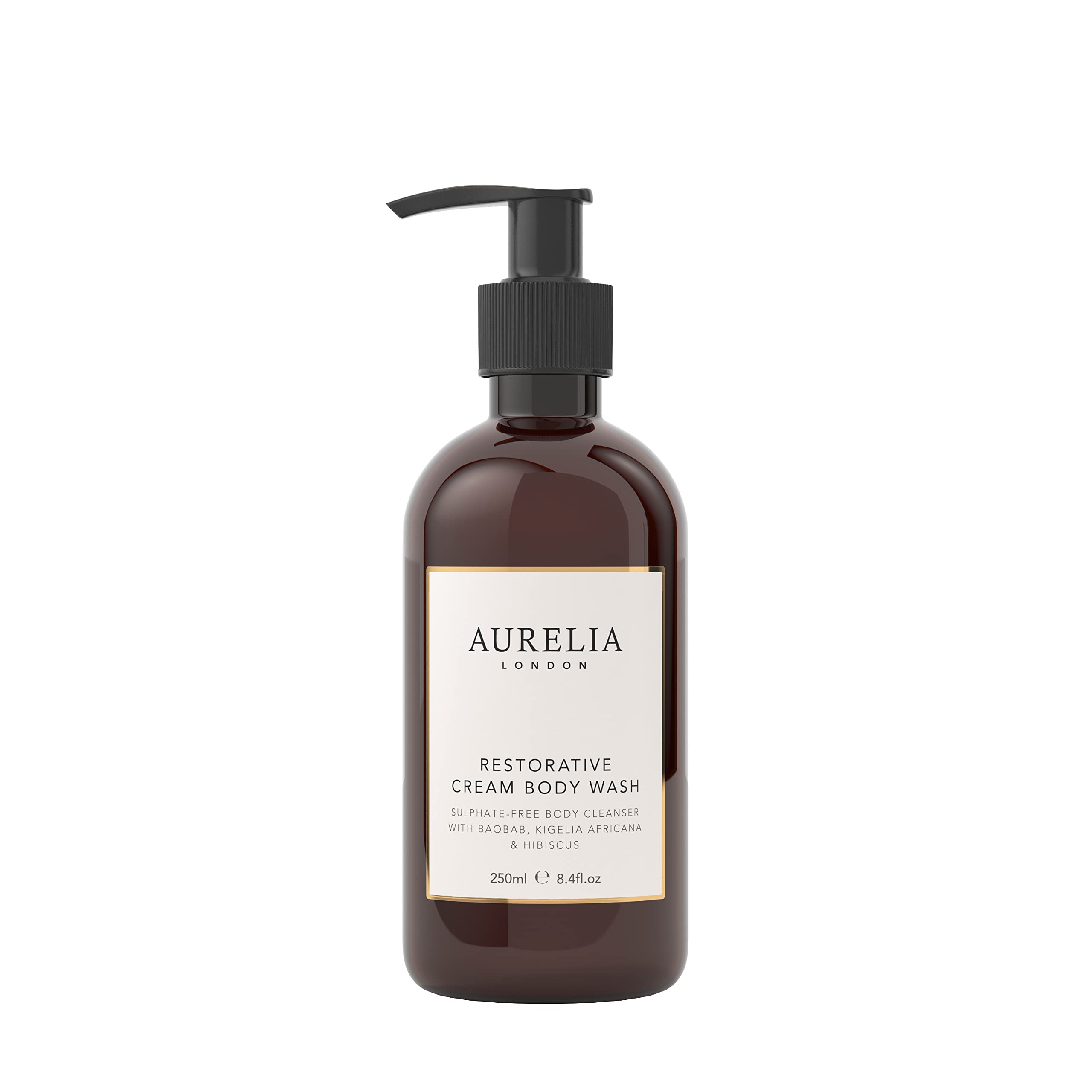 Aurelia Probiotic Skincare Restorative Cream Body Cleanser 250ml | Gentle Moisturizing & Balancing Formula for Sensitive Skin | Perfect for Daily Shower & Post-Workout Refreshment