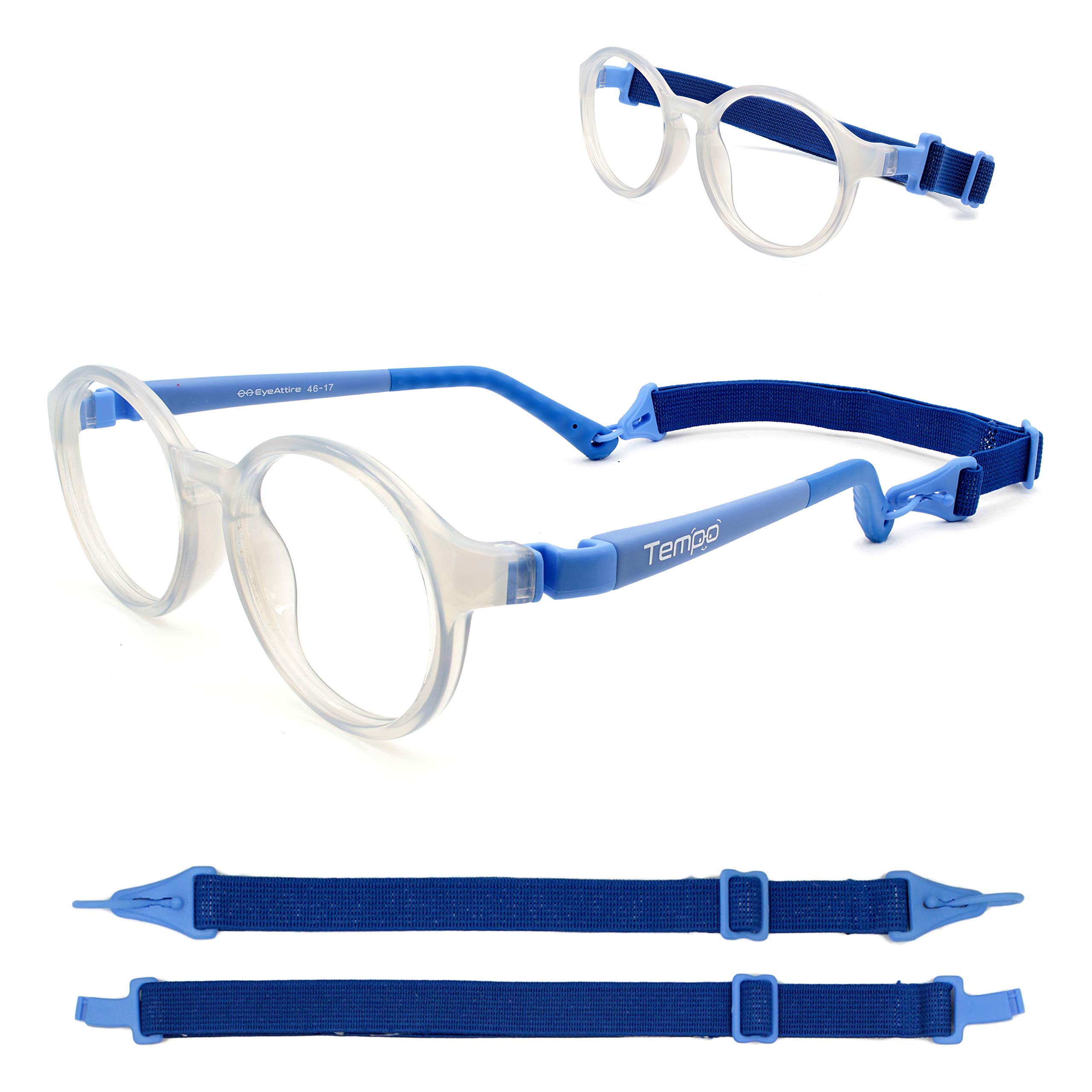 Unbreakable Kids Glasses - Flexible & Durable Children's Eyewear for Active Lifestyles - Perfect for School, Sports, and Outdoor Play - Model 3001