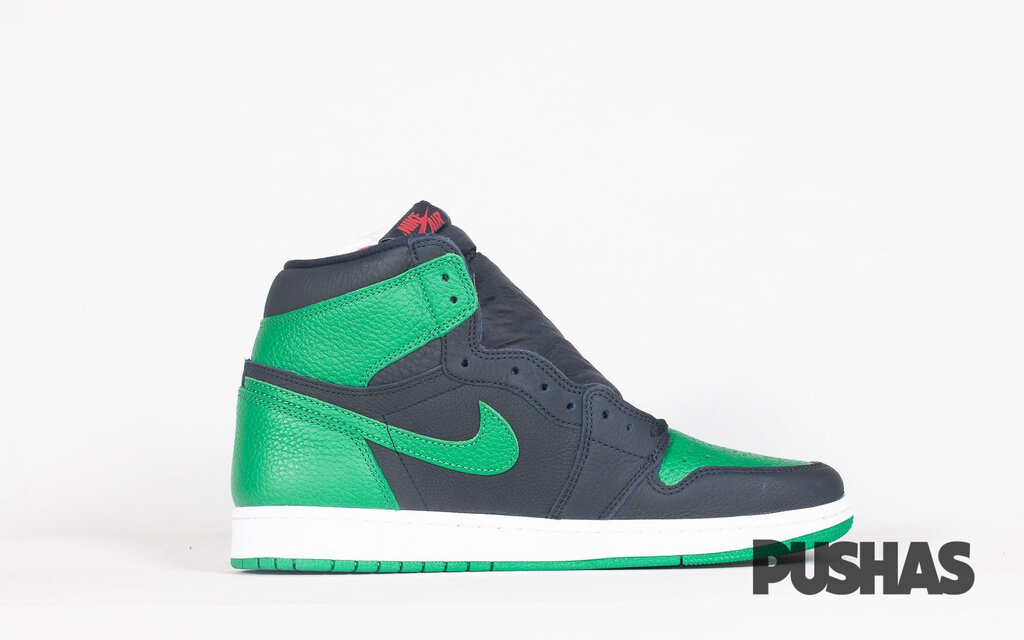 Air Jordan 1 'Pine Green' 2.0 GS Sneakers - New Retro Basketball Shoes for Women & Girls - Perfect for Streetwear, Casual Wear & Sneaker Collection