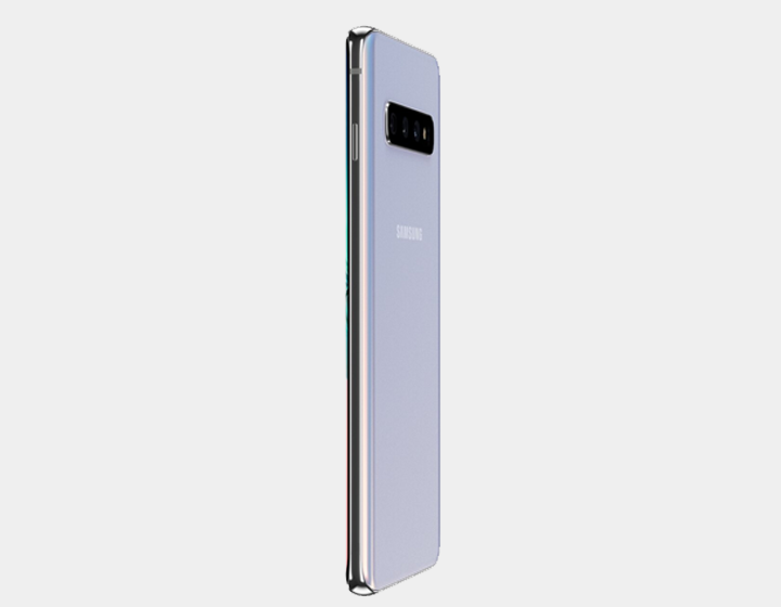 Samsung Galaxy S10 SM-G973F/DS 128GB 8GB RAM Dual SIM Factory Unlocked Smartphone - Prism White | International Version for Travel & Business Use