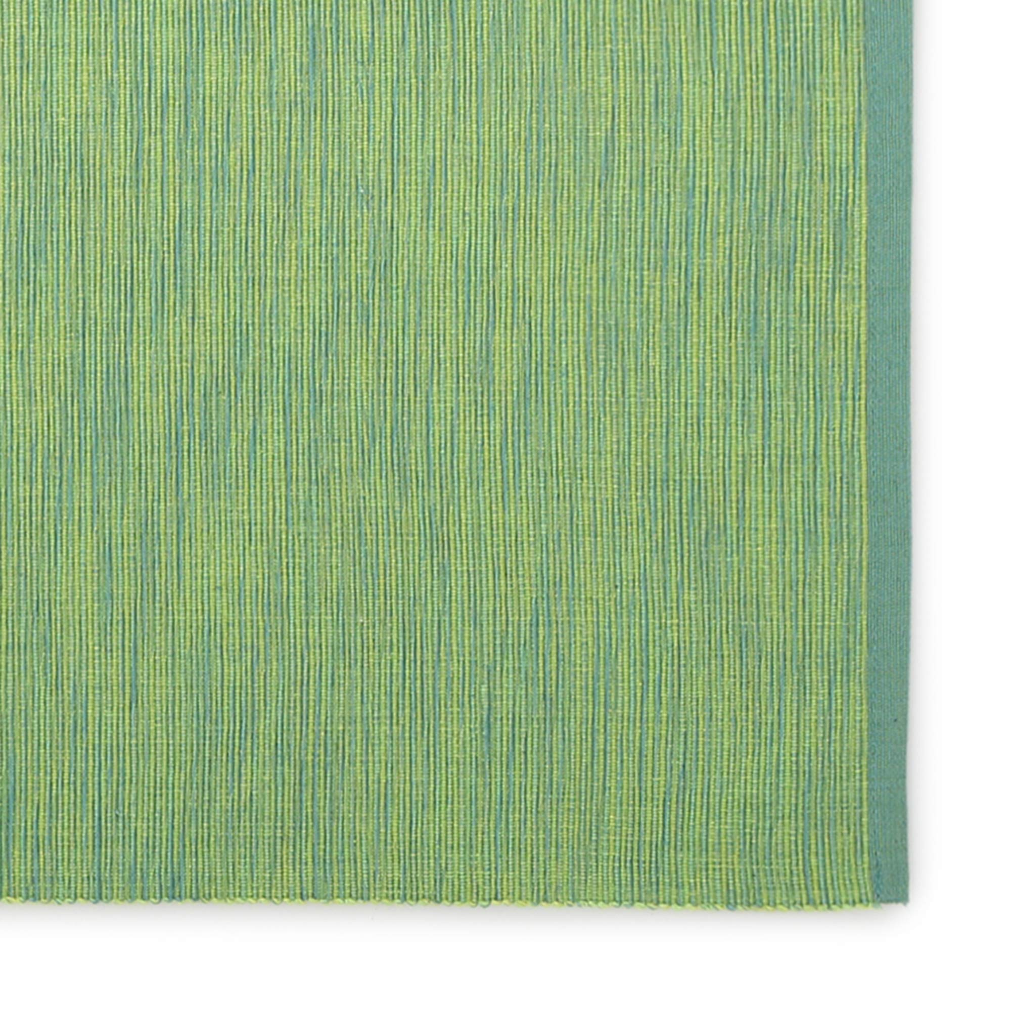 RedEarth Two-Tone Christmas & Thanksgiving Table Runner - 100% Cotton Ribbed Woven Table Linen for Round, Rectangle Dining Table, Coffee Table, Console, Dresser (14x72 Inches, Green) - Perfect for Holiday Decor, Fall Harvest Parties & Home Dining Decorations