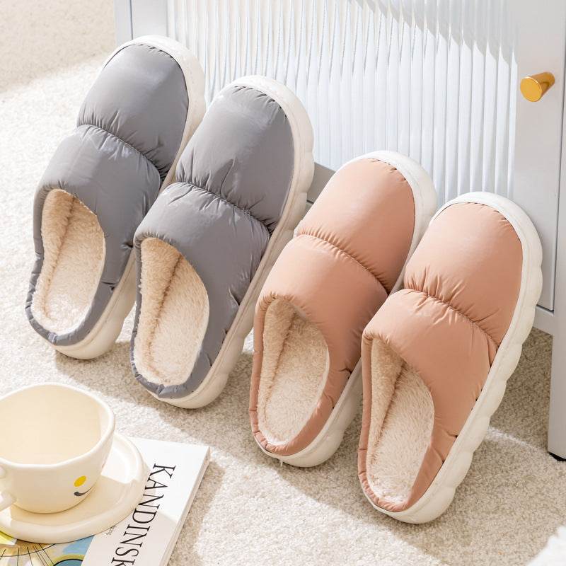 QuiltedCozy Plush Indoor Warm Slippers for Women & Men - Soft Fleece-Lined House Shoes for Winter Comfort - Perfect for Home, Lounge & Cold Floors