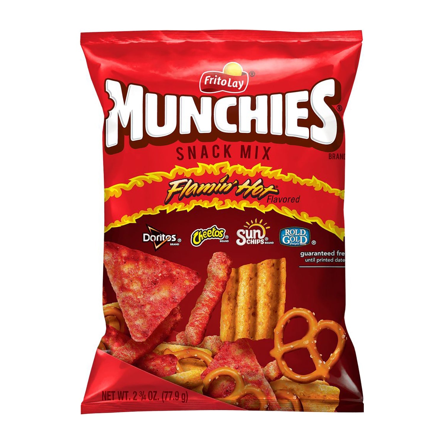 Fritos Hot Munchies Snack Mix, 64 Count Case - Perfect for Parties, Movie Nights & On-the-Go Snacking