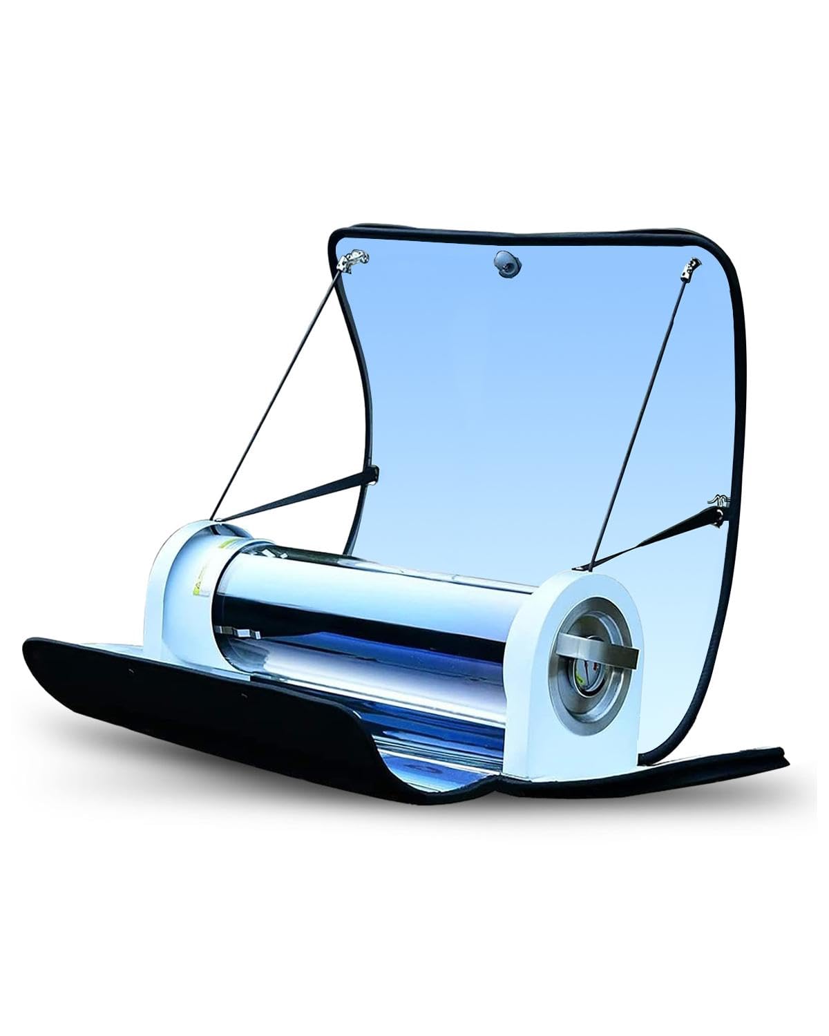 Portable Solar Oven - 4.5L Large Capacity Outdoor Solar Cooker with Thermometer for Camping, Hiking & Backpacking | Perfect for Family Picnics, Beach Trips & Emergency Preparedness