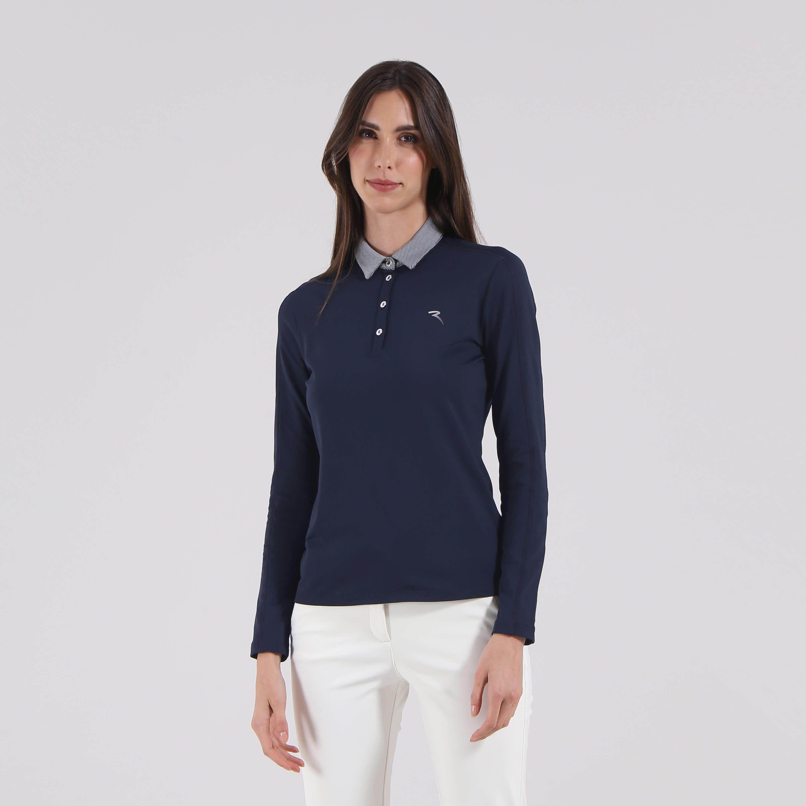 AVENDO Men's Printed Collar Pro Therm® Performance Polo Shirt - Moisture Wicking, Breathable, Quick Dry - Perfect for Golf, Tennis & Casual Wear - Final Sale