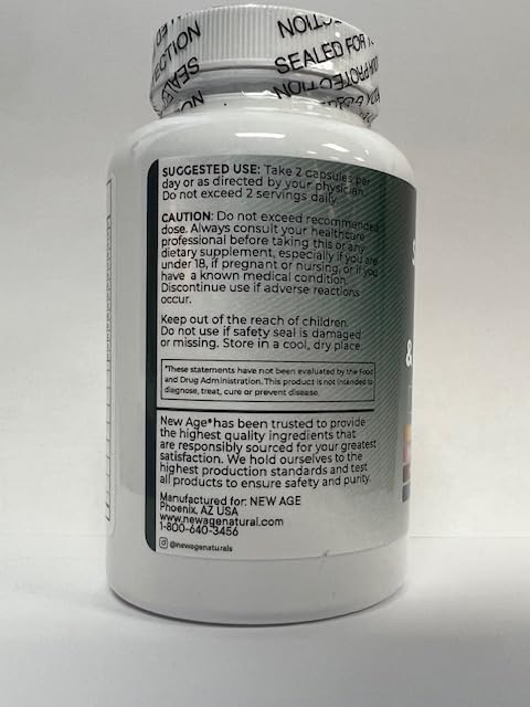 Thyroid Support Supplement with Selenium, Zinc, Iodine, L-Tyrosine & Ashwagandha - Bladderwrack, Turmeric, Kelp & Schisandra for Hormone Balance - 180 Capsules (3-Pack) - Boost Energy & Metabolism for Women & Men - Perfect for Daily Wellness & Thyroid Health