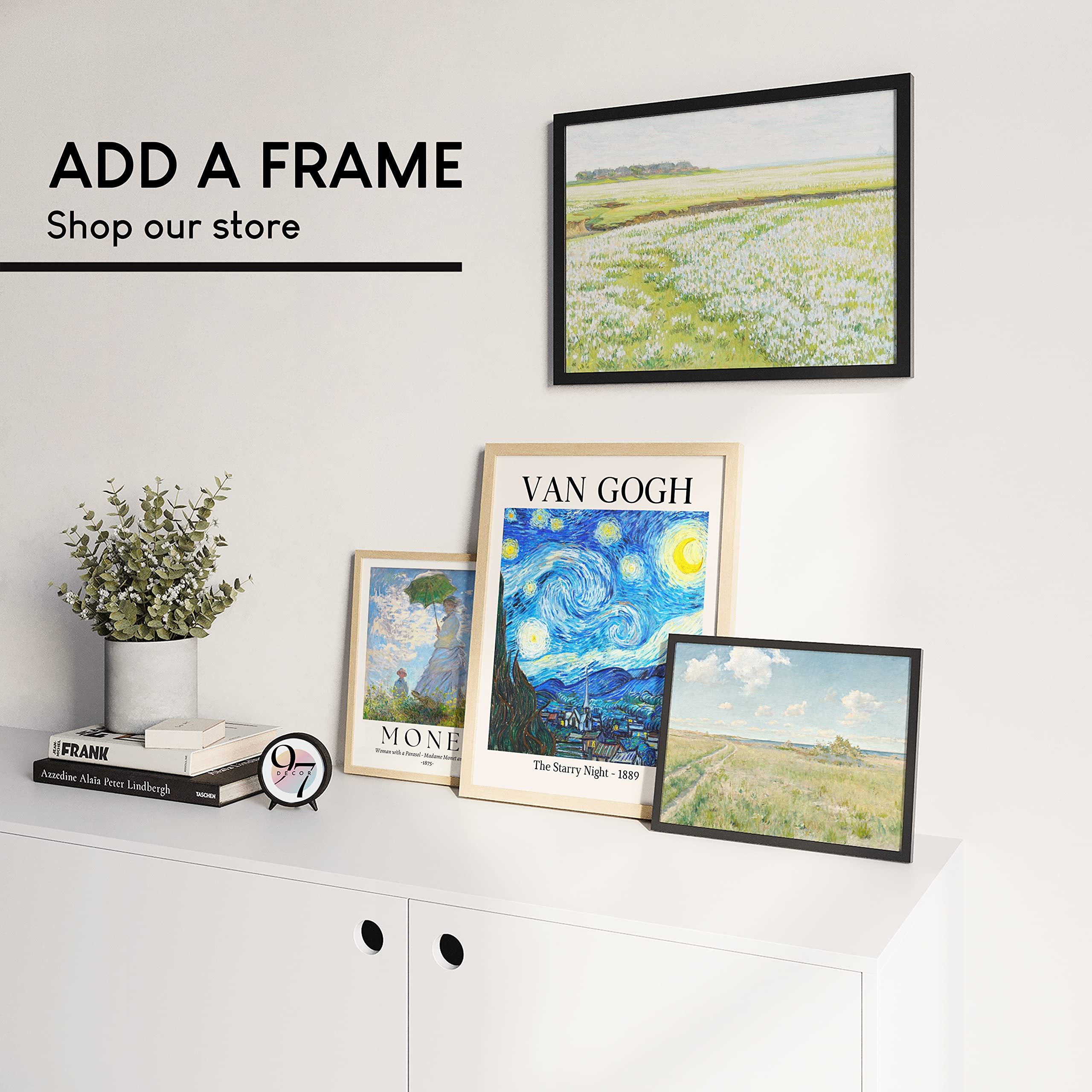 Adventure Wall Decor for Nursery & Kids Room - Mountain Themed Art Prints with Inspirational Quote, 8x10 UNFRAMED - Perfect for Baby Boy Bedroom, Classroom Decor & Outdoor Adventure Theme