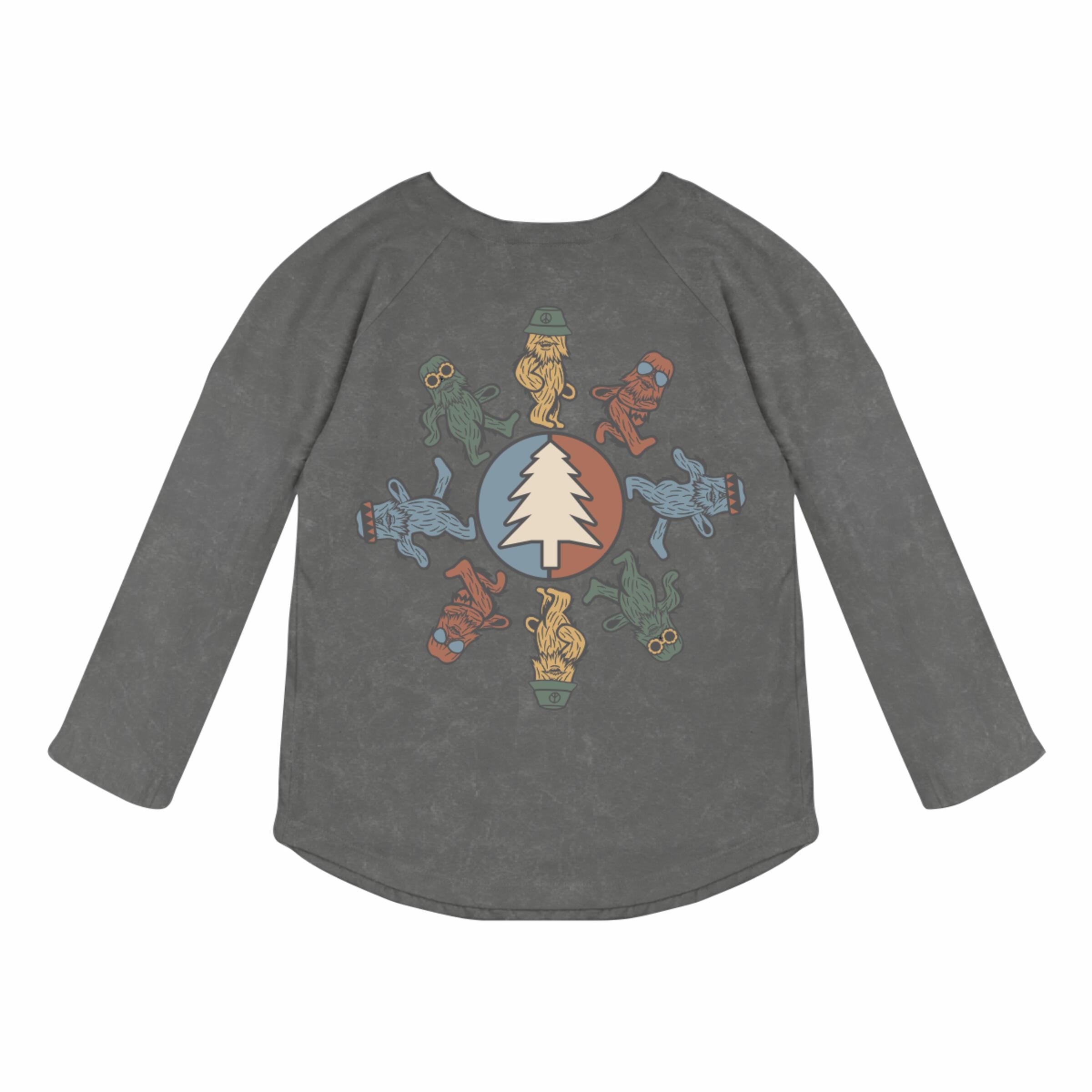 Tiny Whales Great Outdoors Raglan T-Shirt - Comfortable & Stylish Casual Wear for Men & Women - Perfect for Hiking, Camping & Outdoor Adventures