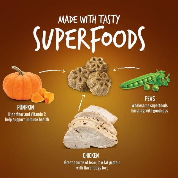 Fruitables Skinny Minis Rotisserie Chicken Flavor Dog Treats - Low Calorie Training Snacks for Small & Medium Dogs - Perfect for Reward, Obedience Training & On-the-Go Treats