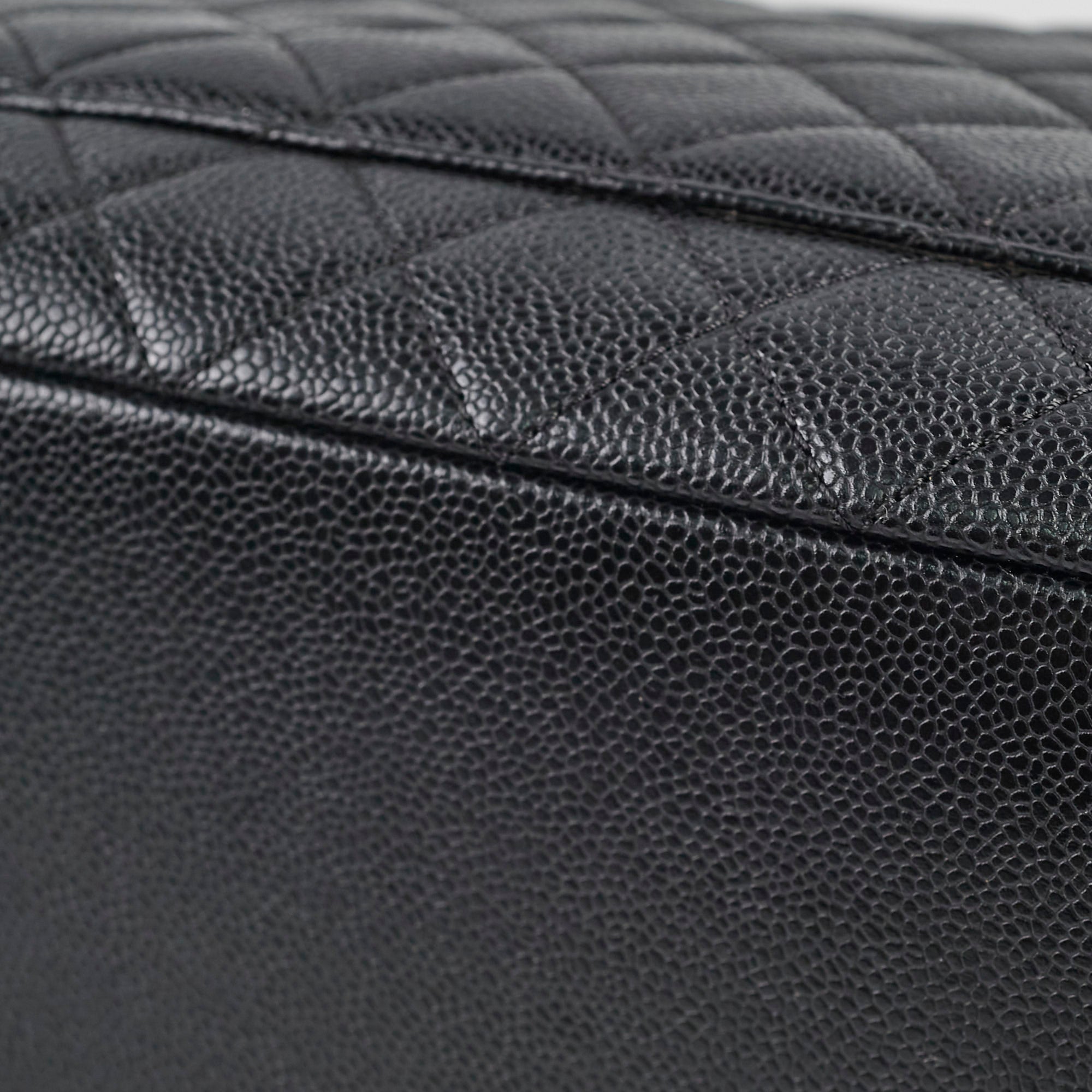 Chanel Caviar Leather Grand Shopping Tote GST Handbag - Luxury Designer Shoulder Bag for Women, Perfect for Work, Travel & Everyday Use