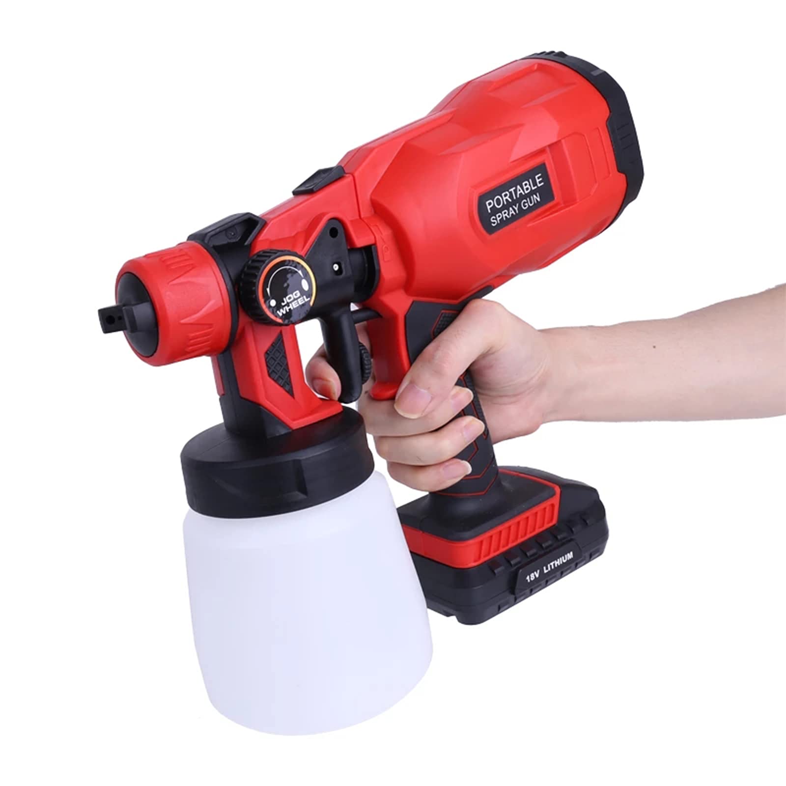 800ml Electric Paint Spray Gun - High Power HVLP Sprayer for Home, Cars, Furniture & Walls | Easy Painting & Cleaning Tool for DIY Projects & Professional Use