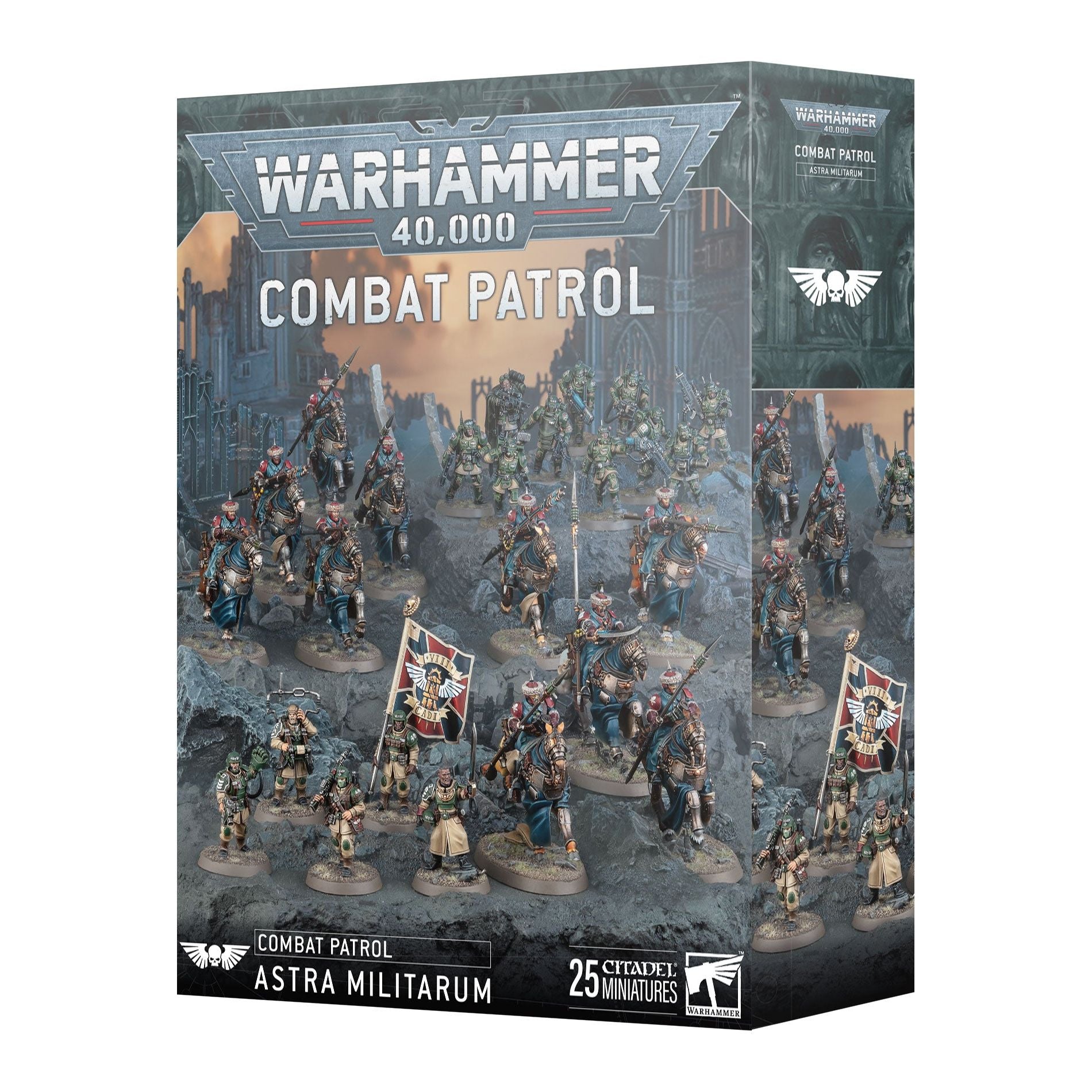 Combat Patrol: Astra Militarum - Drayden's Lance Warhammer 40K Miniature Set | Tabletop Strategy Game for Collectors & Wargaming Enthusiasts | Perfect for Tournaments & Battlefield Scenarios