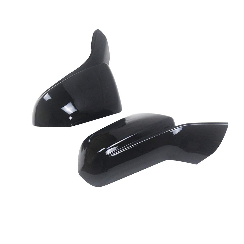 YOUNGERCAR Gloss Black ABS Rearview Mirror Covers for 2016-2019 Chevy Camaro LT/SS/RS/ZL1 - Perfect Fit Front Mirror Overlay for Enhanced Style & Protection (Ideal for Daily Driving, Car Shows & Customization)