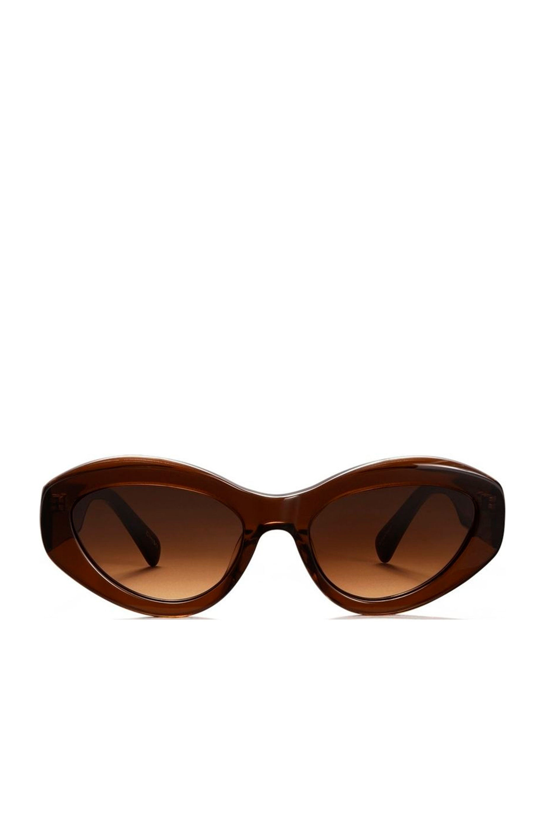 Chimi 09 Polarized Sunglasses for Men & Women - Chocolate Brown UV Protection - Perfect for Driving, Beach, and Outdoor Activities