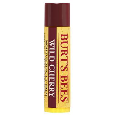 Burt's Bees Wild Cherry Moisturizing Lip Balm .15 oz - Natural Hydrating Lip Care for Dry Lips - Perfect for Winter, Outdoor Activities & Daily Use