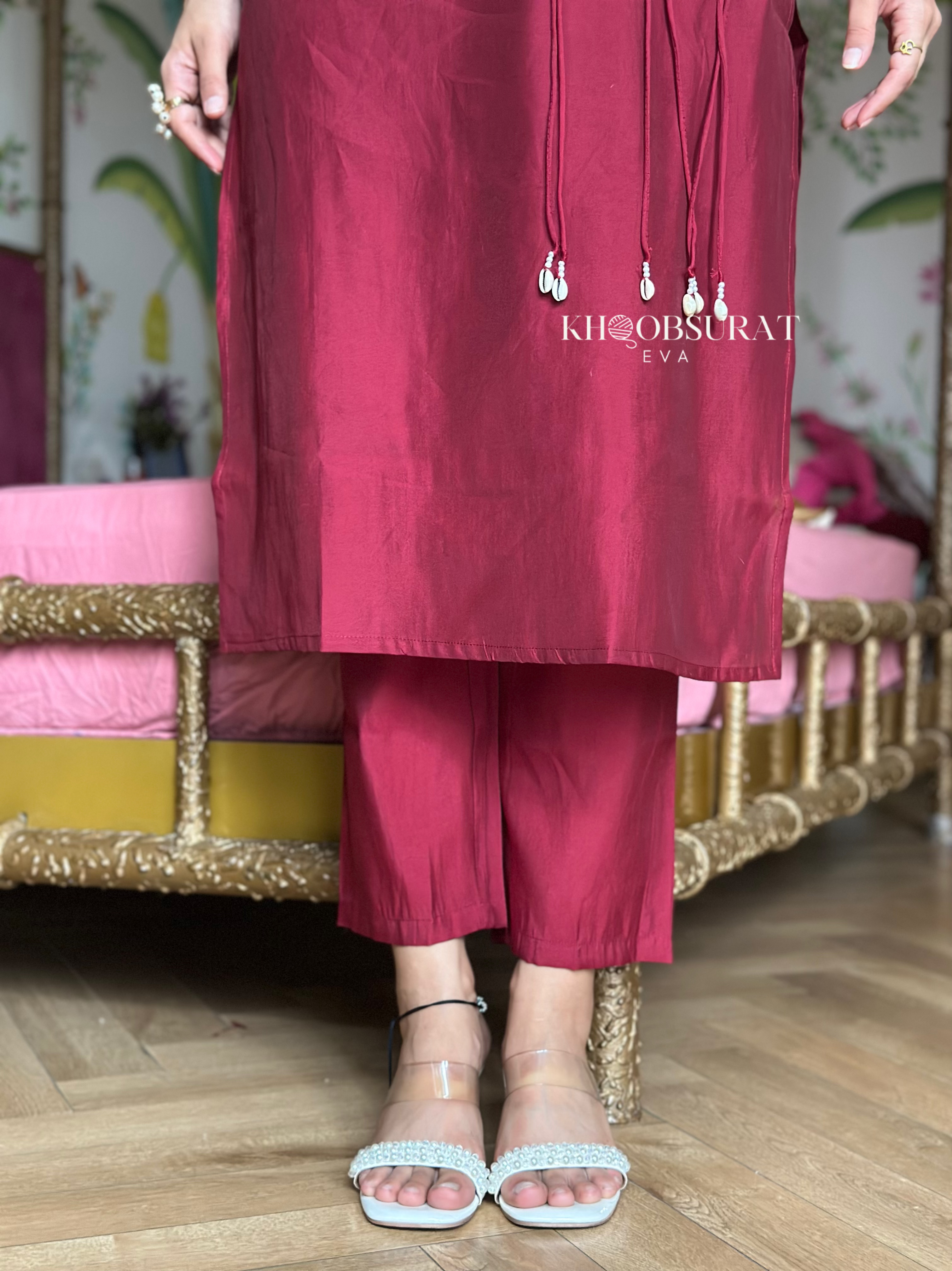 Stylish Red Kurta Set for Women | Traditional Indian Ethnic Wear | Perfect for Festivals, Weddings & Special Occasions