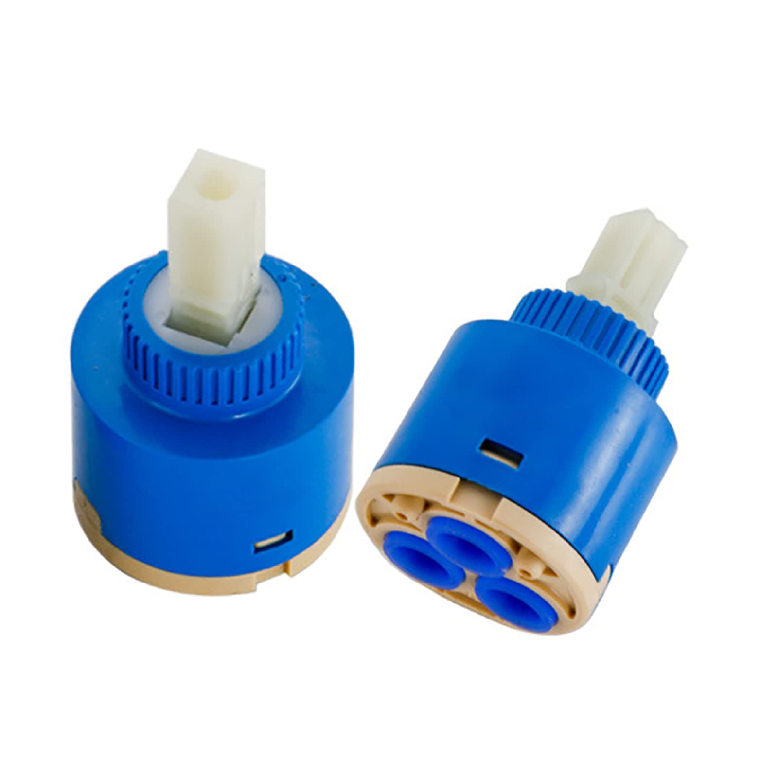 35mm/40mm Ceramic Tap Cartridge - Single Lever Ceramic Disk Replacement for Bathroom & Kitchen Mixer Taps - Durable Water Control Valve for Smooth Temperature Adjustment (Ideal for Home Renovation & Plumbing Repairs)
